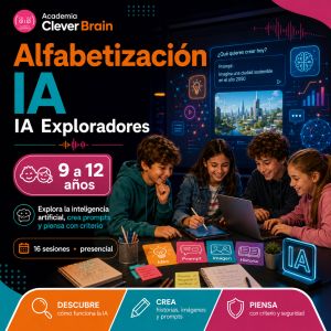 Alfabetización IA: IA Exploradores | Inteligencia artificial 9 a 12 años