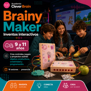 Brainy Maker | Programación y controles físicos | 9 a 11 años