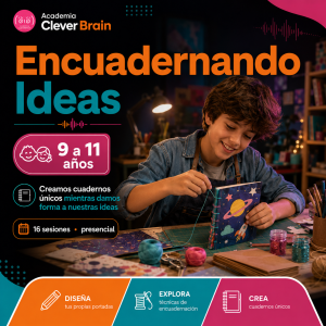 Encuadernando Ideas | Taller de encuadernación 9 a 11 años