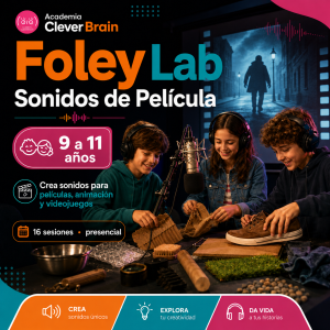 Foley Lab: Sonidos de Película | Efectos sonoros 9 a 11 años