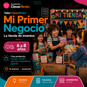 Mi Primer Negocio | Taller de emprendimiento y matemáticas | 6 a 8 años