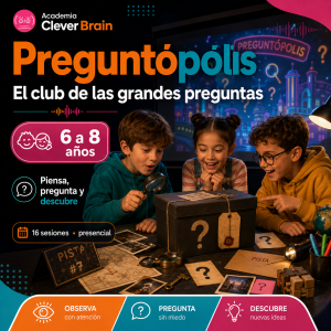 Preguntópolis: El club de las grandes preguntas | 6 a 8 años