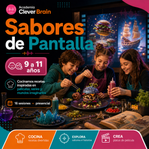 Sabores de Pantalla | Cocina de cine, series y anime | 9 a 11 años